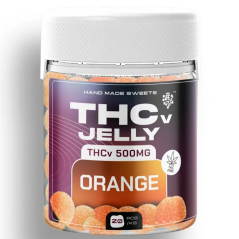 Τσέχικη CBD THCV Jelly Orange, 25 mg THCV, 20 τεμ.