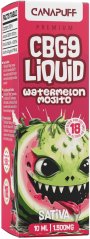 CanaPuff CBG9 Płynny Arbuz Mojito, 1500 mg, 10 ml