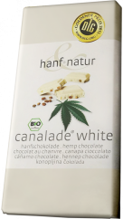 Canalade Bio Organic Hemp White Chocolate, 100 g