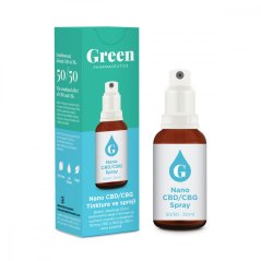 Green Pharmaceutics Nano CBG/CBD Spray - 300 mg, 30 ml
