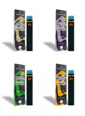 Canntropy Super mocne waporyzatory HHCP, zestaw wszystko w jednym - 4 smaki x 1 ml