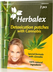 Herbalex detoxification patches with cannabis 2pcs