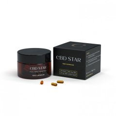 CBD Star CBG Hemp capsules 5%, 500 mg, 30x16 mg