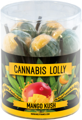 Cannabis Mango Kush Lollies – Gift Box (10 Lollies), 24 boxes in carton, 4320 g