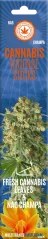 Bețișoare de tămâie de canabis Cannabis proaspăt și Nag Champa