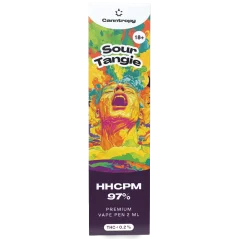 Canntropy Stylo vape HHCPM Sour Tangie, qualité HHCPM 97 %, 2 ml