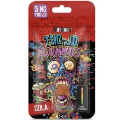 Euphoria THCJD Gummies Cola, 5 stk x 1 mg, 5 mg