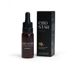 CBD Star Kender CBD olaj NATURAL 10%, 10 ml, 1000 mg