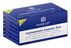 Alpha-CAT Test d'analyse des cannabinoïdes - Kit MINI