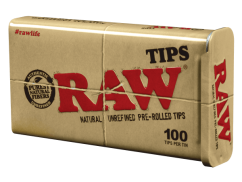 RAW Předbalené filtry (100 ks) - BOX, 6 ks plechovek