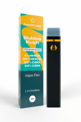 Canntropy Blend Vape Pen Bubba Kush, HHC-P 1 %, HHC-O 30 %, CBD 50 %, CBN 10 %, 1 ml