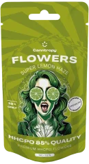 Canntropy HHCPO Flower Super Lemon Haze, HHCPO kvalitāte 85%, 1 g - 100 g