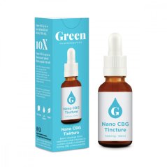 Green Pharmaceutics Nano CBG tincture - 300 mg, 30 ml