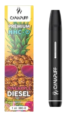 CanaPuff Pineapple Diesel 96 % HHC-O - Stylo à vape jetable, 1 ml