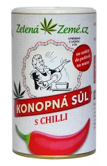 Zelena Zeme Kaņepju sāls ar čili, 165 g