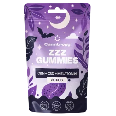 Canntropy CBN + CBD + Melatonin Sleep Gummies 30 pcs x 5mg, 60g