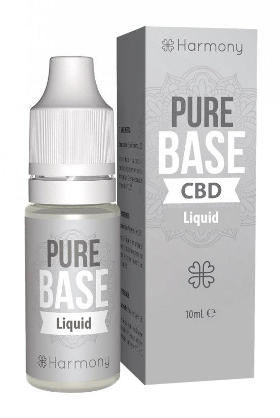 Harmony CBD Liquid Pure Base 10ml, 100-1000 mg CBD - Harmony lichide: 1000mg  CBD