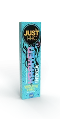 JustHHC Disposable HHC Vape Kraken indica, 1 800 mg HHC, 2 ml