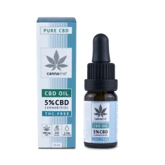 CANNALINE Cânepă CBD Ulei FĂRĂ THC 5%, 500 mg, 10 ml