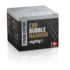 Eighty8 Bubble Hash 25 % CBD, 1 g