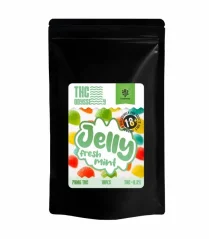 Czech CBD THC Odyssey Jelly Fresh Mint, 70 mg THC, 10 ks