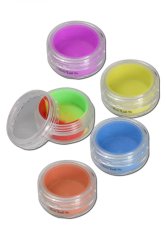 Oil Black Leaf Box with Silicone Inset Transparent - 10 ml