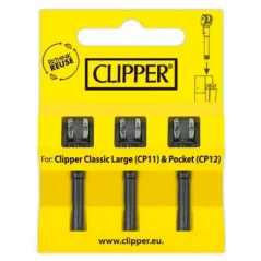 Clipper Flint System til Clipper lightere, 3 stk