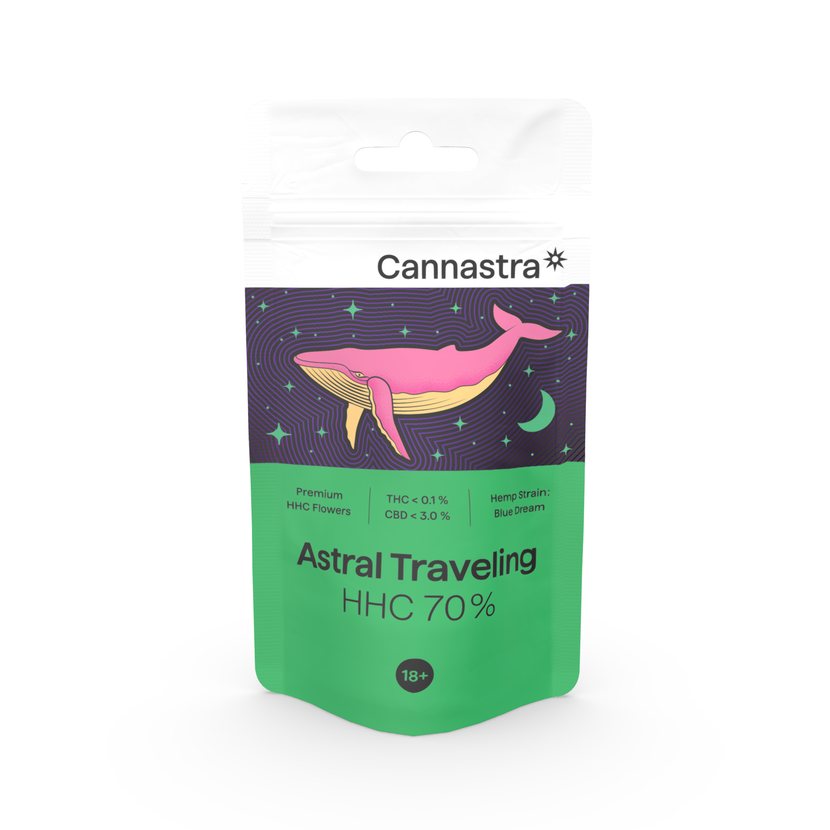 Cannastra Kwiat HHC Astralny Podróżny 70%, 1g - 100g
