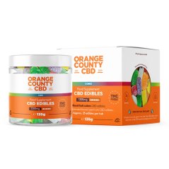 Orange County CBD Gummies Cubes, 1200 mg CBD, 135 g