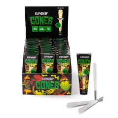 Euphoria Cones finos tamanho king size + filtros, 3 peças