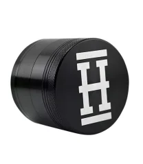 HEMPER Anodeeritud alumiiniumist ürdiveski, must, 4 osa, 56 mm