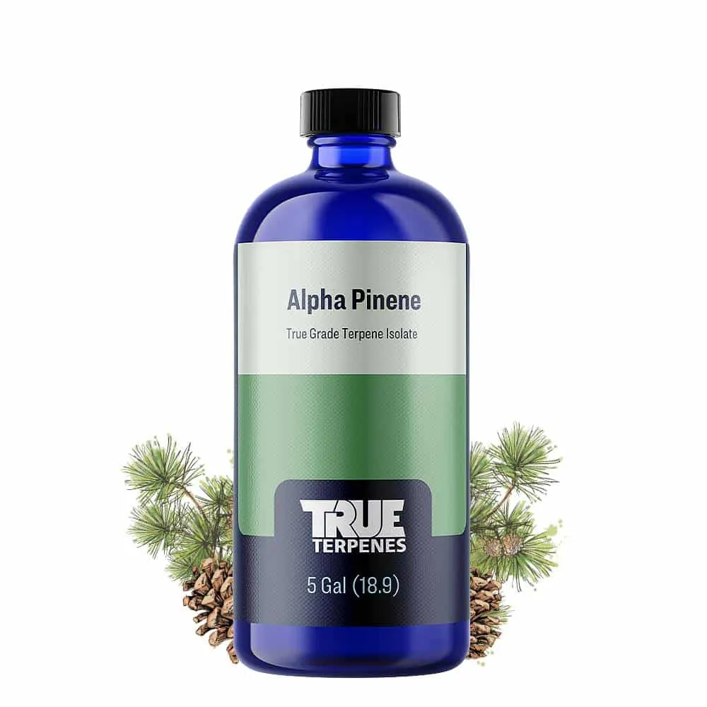 True Terpenes Aislados de terpenos Alfa Pineno (5 ml - 960 ml)