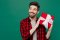 A man holding a box, inspiration on CBD and hemp gifts for men