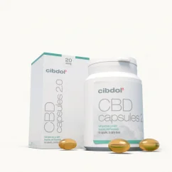 Cibdol CBD Softgels capsules 20%, 60 pcs x 33,3 mg, 2000 mg