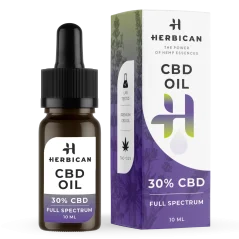 Herbican Teljes spektrumú CBD-olaj, 30%, 10 ml
