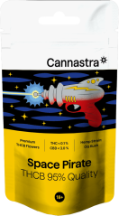 Cannastra THCB Flower Space Pirate, ποιότητα THCB 95%, 1g - 100 g