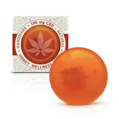 Cannaline Savon artisanal au CBD Honey Wellness, 100 mg de CBD