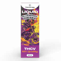 Canntropy THCV Liquid Blueberry Diesel, THCV 85% kvalita, 10 ml
