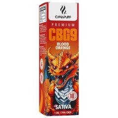 CanaPuff Einweg-Vape-Pen Blutorange, 79 % CBG9, 1 ml