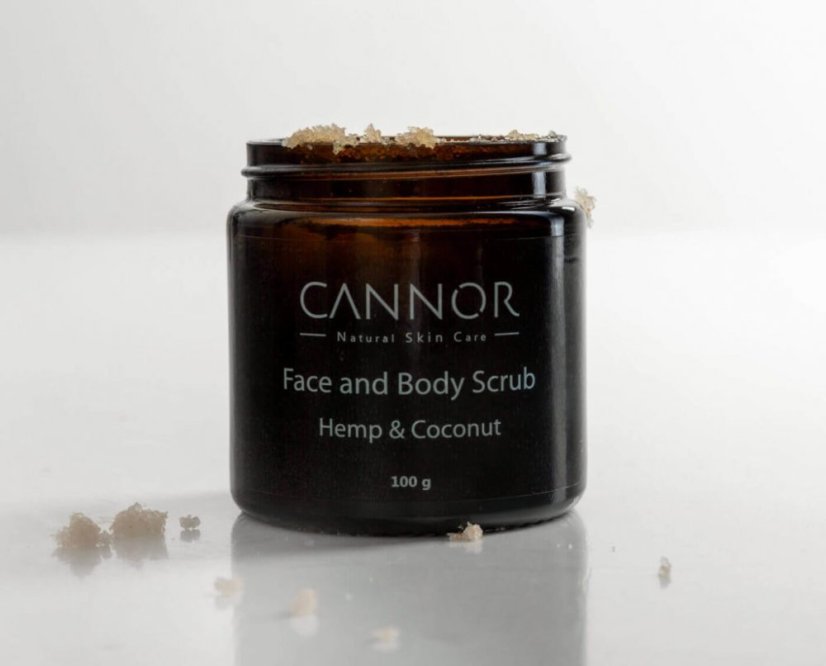 Cannor Peeling na obličej a tělo - Face & Body Scrub, 500 g