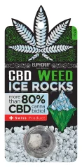 Euphoria 80% CBD Ice Rock, 0,7 grami