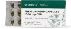 Enecta Cápsulas de CBD de cáñamo al 10%, 9000 mg, 270 cápsulas, 15 g