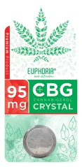 Euphoria Pure CBG Crystal 95 mg, 0,1 g