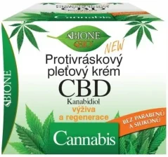 Bione Crema facial antiarrugas con CBD, 51 ml