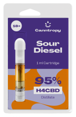 Canntropy H4CBD Cartuş Diesel acru, 95 % H4CBD, 1 ml