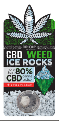 Euphoria 80% CBD Ice Rock, 0,7 γραμμάρια