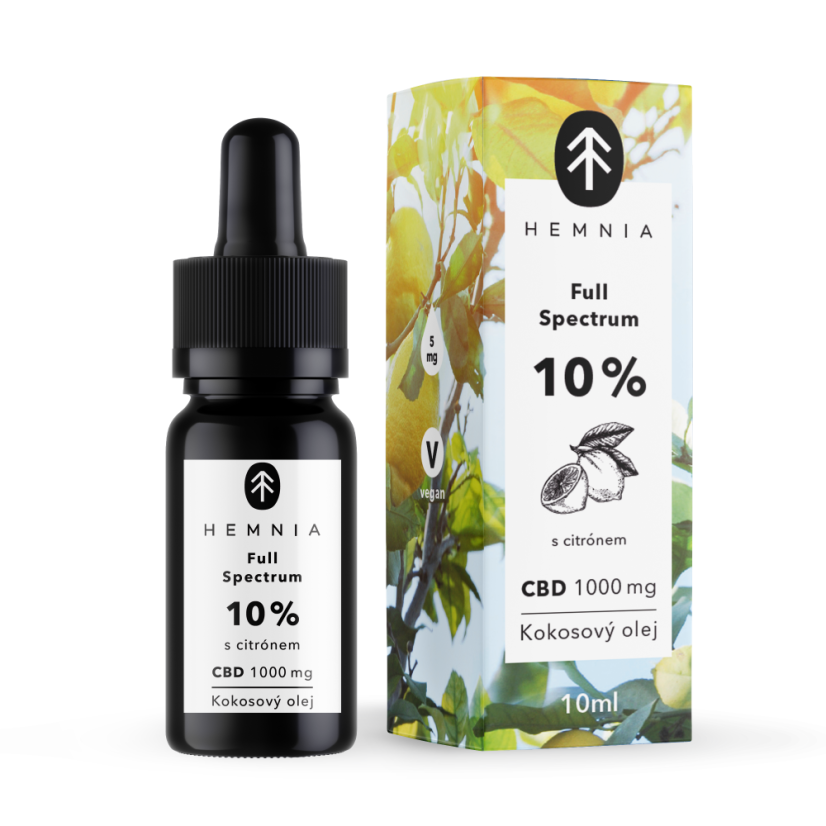 Hemnia CBD Plnospektrální balíček s příchutěmi - 3000 mg CBD