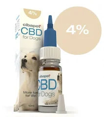 Cibapet Huile de CBD 4% pour chiens, 10 ml