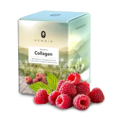 Hemnia Malinový kolagenový nápoj s kyselinou hyaluronovou, 6000 mg kolagenu, 30 sáčků, 240 g