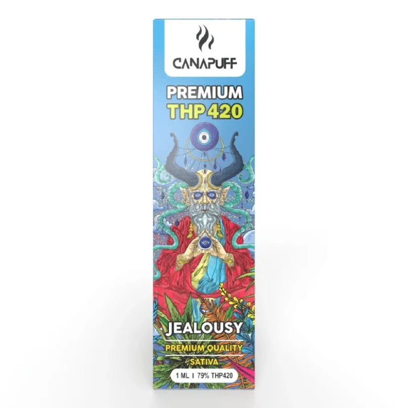 CanaPuff THP420 Disposable Vape Pen Jealousy, THP420 79 %, 1 ml